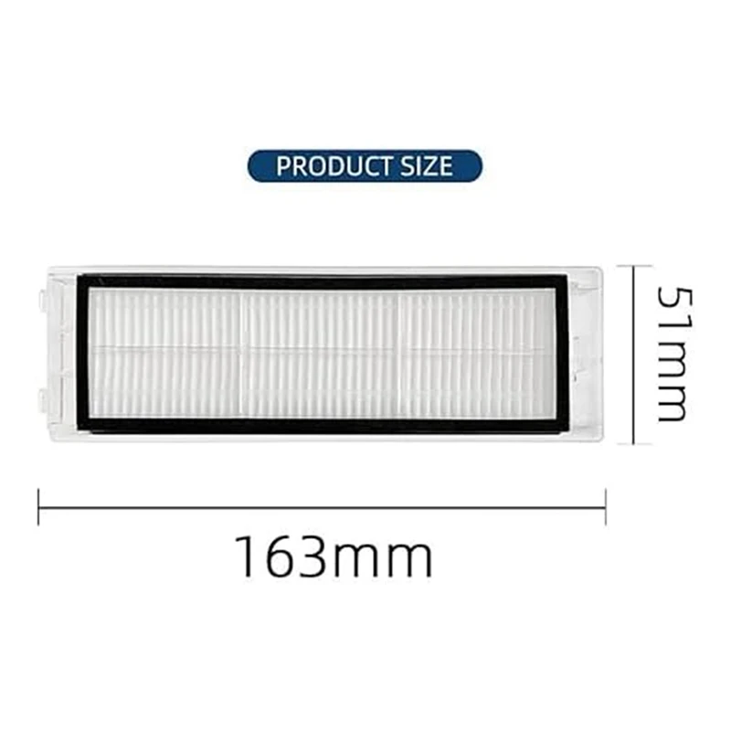 Filtro Hepa per Xiaomi Mijia 1S S5 S50 Max Robot aspirapolvere, rullo Mop spazzola laterale accessori Kit pezzi di ricambio