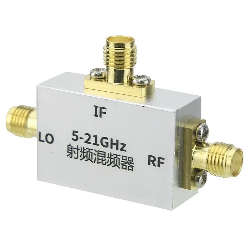 B68A 5-21Ghz RF Frequency Mixer Up And Down Frequency Converter C/X/KU Band Mixer RF Accessory With SMA-K Connector