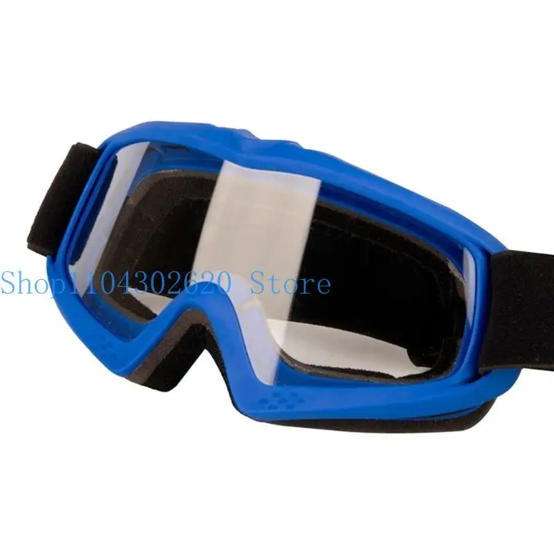 

02DE Skiing Riding Eyewear Motocross Goggles for Kid Motorcycle Sunglasses Goggles Sports Glasses Adjustable Belt