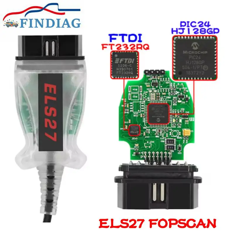

PIC24HJ128GP+FTDI Mircochip Многоязычный ELS27 V2.3.8 FORScan Green PCB PIC24HJ128GP+FTDI Для FORD Для Mazda