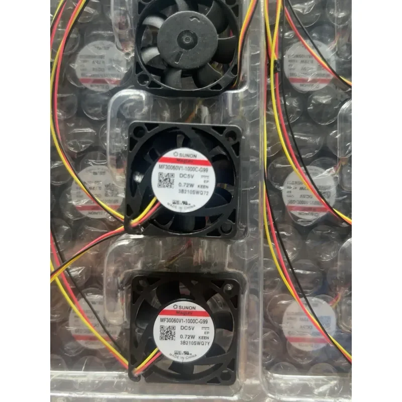for SUNON MF30060V1-1000C-G99 30mm x 30mm x 10mm DC Cooling Fan