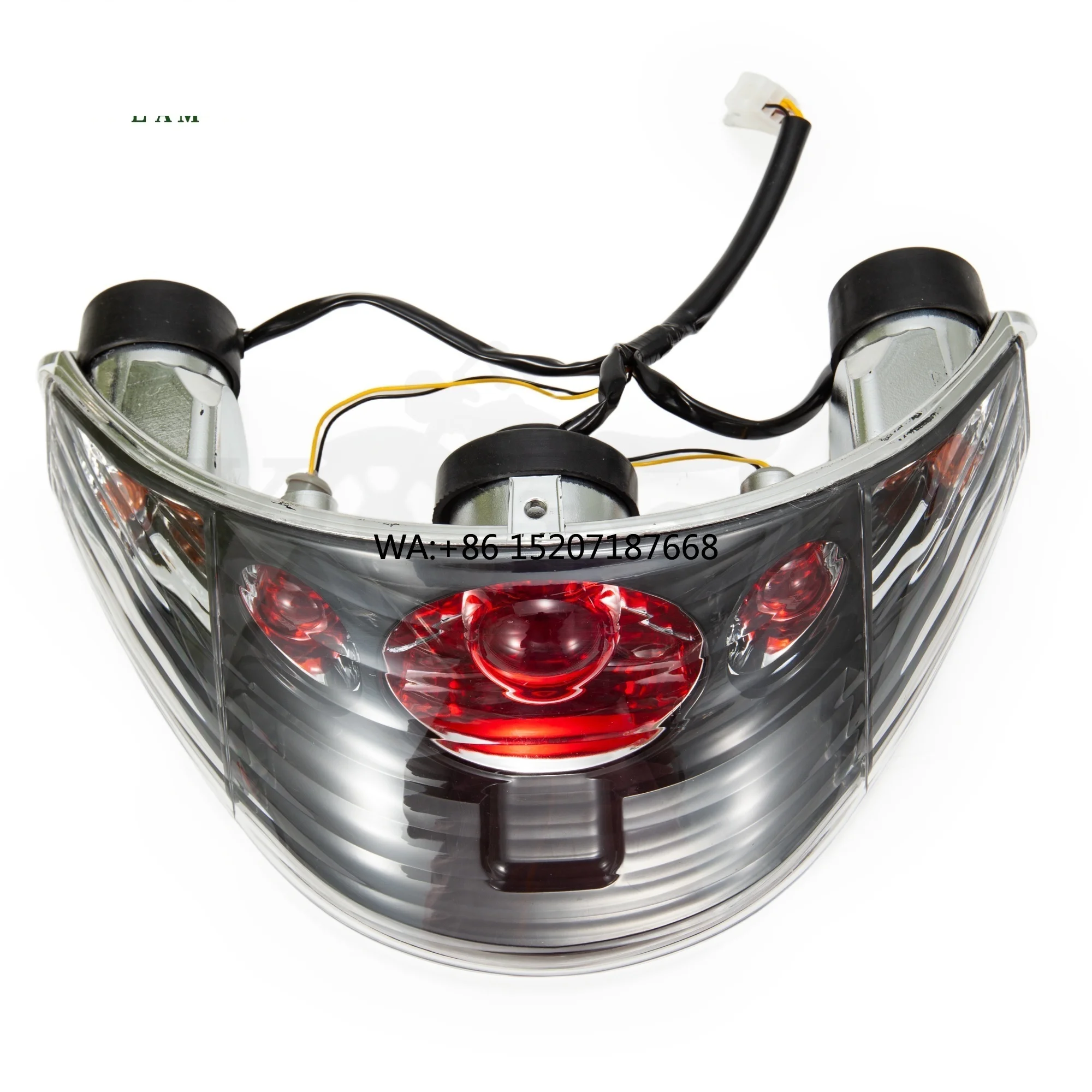 -LAM Fit for Piaggio Beverly 125 200 250 Beverly 300 500 LED Tail Light Turn Signals  Brake Light  Motorcycle Rear Light