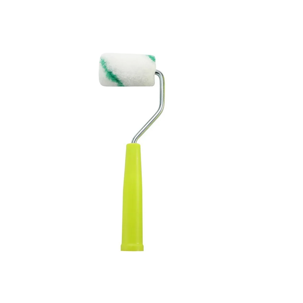 2 inch green striped roller kit 8 pcs polyester sleeves trays FOR A3 steel for wall painting and detail application