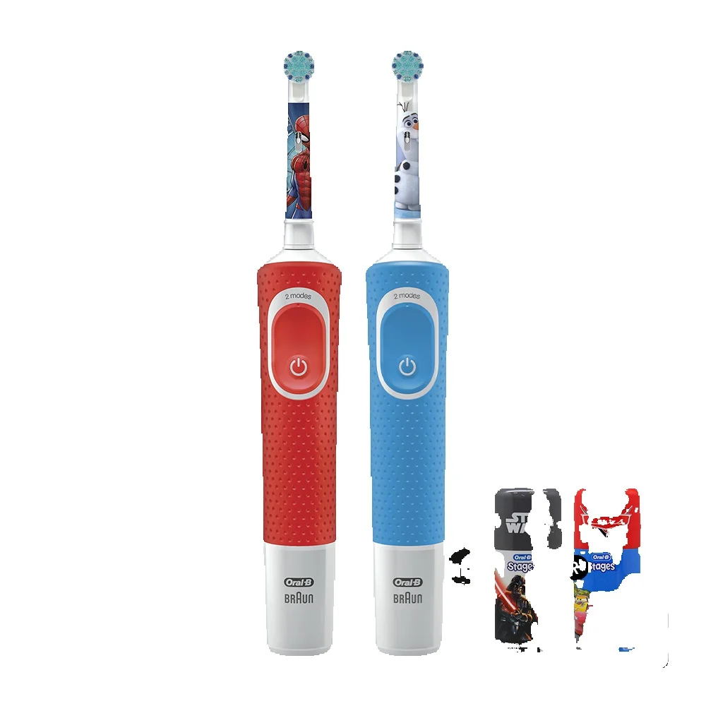 [Oral-B] Oralbi Children's Electric Toothbrush D100k (Winter Kingdom/Spider-Man)