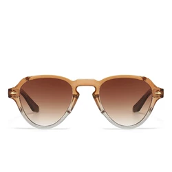 New European and American Cross-Border Trendyy Street Photography Retro Literary Sunglasses Modern Charm Ins Style Round Sunglas
