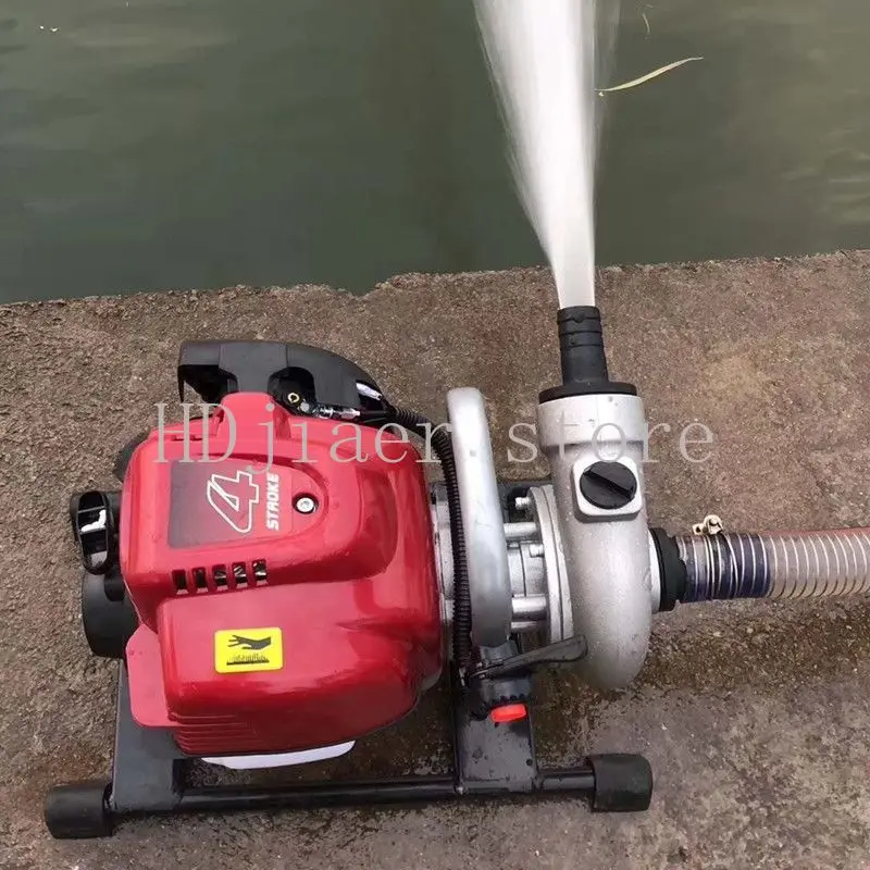 

New snail four-stroke pump agricultural irrigation high-pressure pump 1 inch 1.5 inch two-flush self-priming