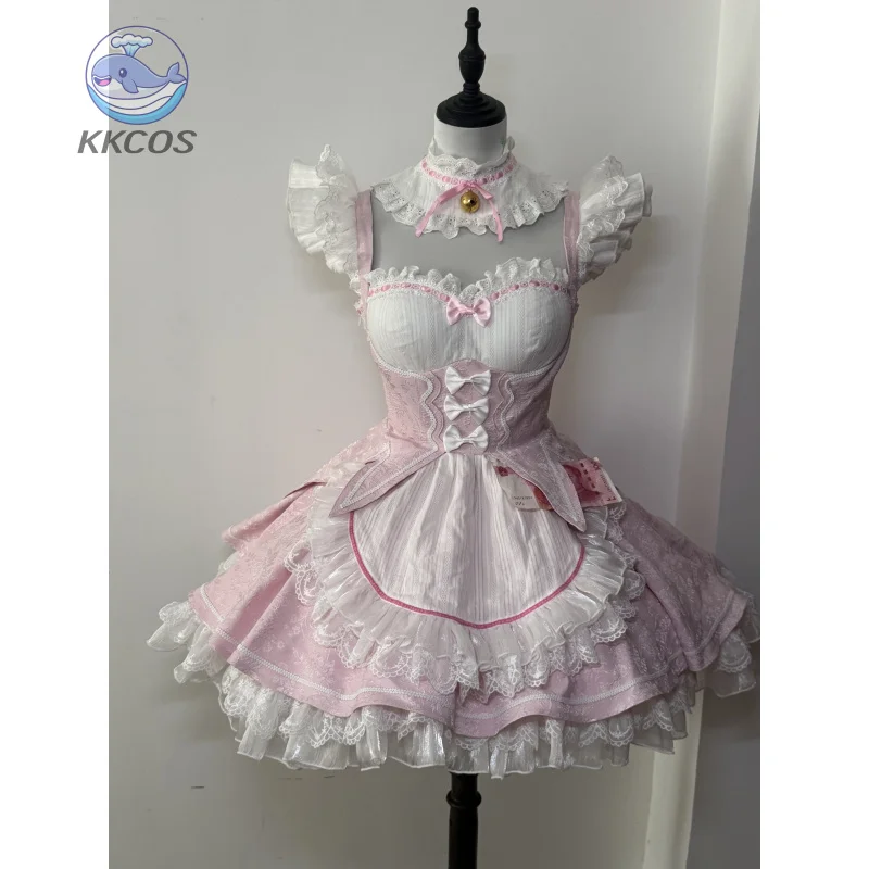 Re:ZERO - Starting Life in Another World Ram Rem Cosplay Retro outfit Sweet Uniform Dress Activity Party RolePlay Clothing KKcos - view 6