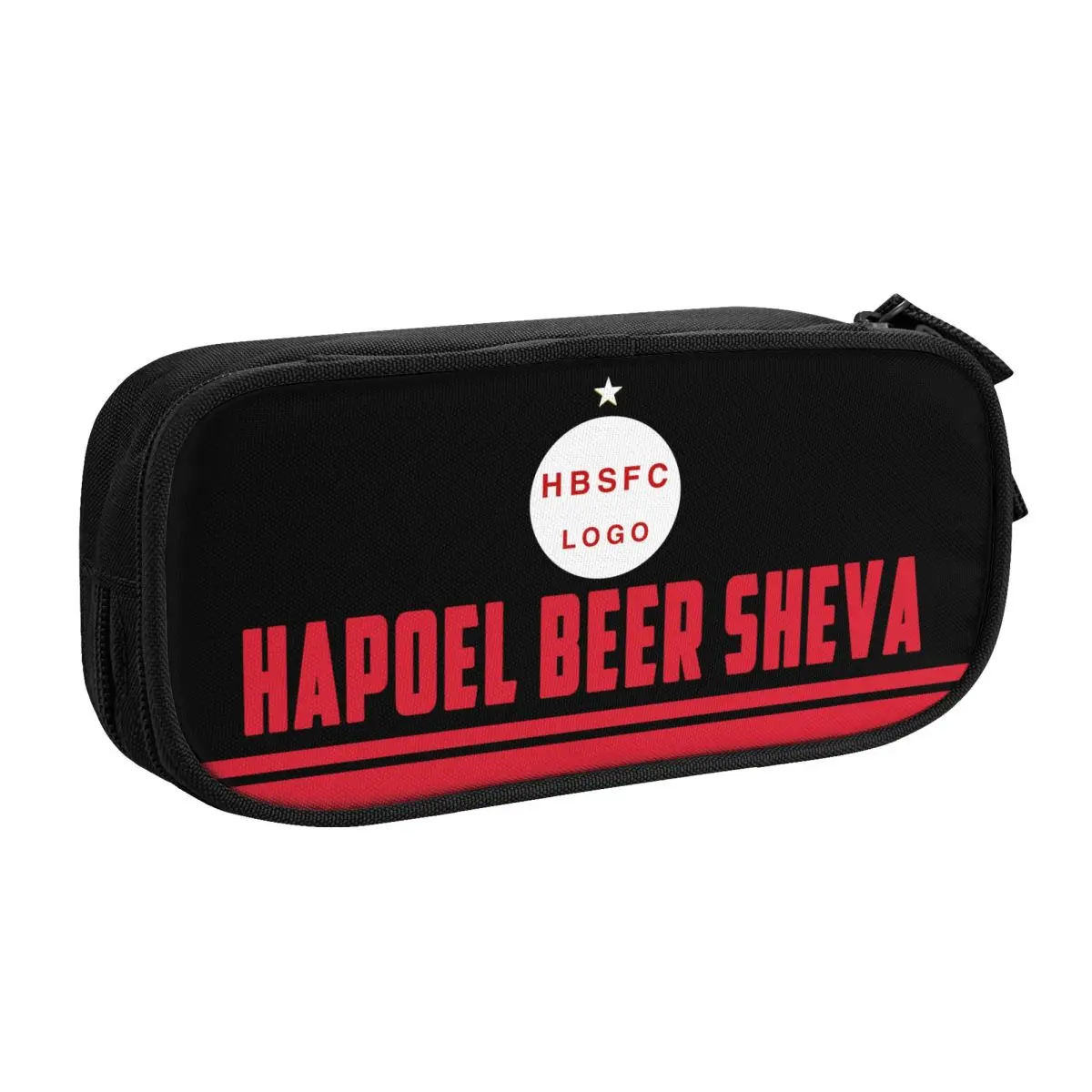 

Hapoel Beer Sheva Big Capacity Pencil Pen Case Stationery Bag Pouch Holder Box Organizer for Teens Girls Adults Student