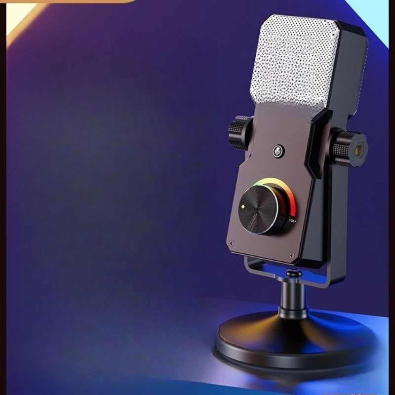 Live microphone live streaming host dedicated mobile phone computer desktop professional recording capacitor