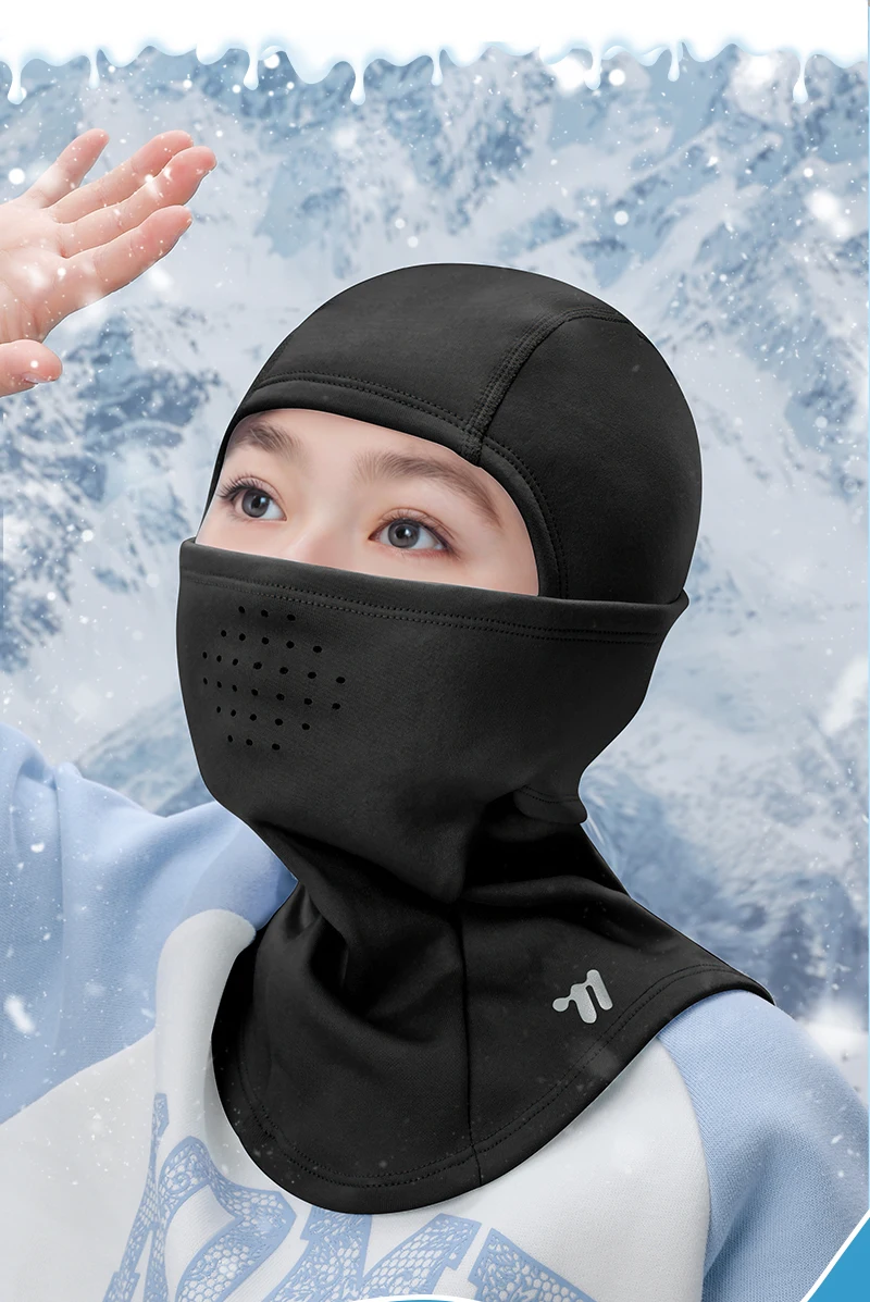 WEST BIKING Winter-Sturmhaube für Jungen, winddichte Thermo-Gesichtsmaske, Helm-Innenfutter für Mädchen beim Radfahren und Skifahren, atmungsaktiv, warm, bis -20 Grad. ° C – Detail 18
