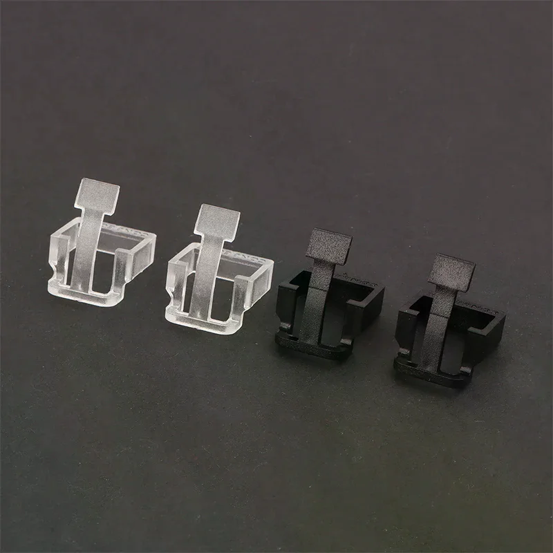 10Pcs Network Cable Crystal Head Buckle Replaceable RJ45 Plug Protective Cover Latch For RJ45 Cable Repaire Parts
