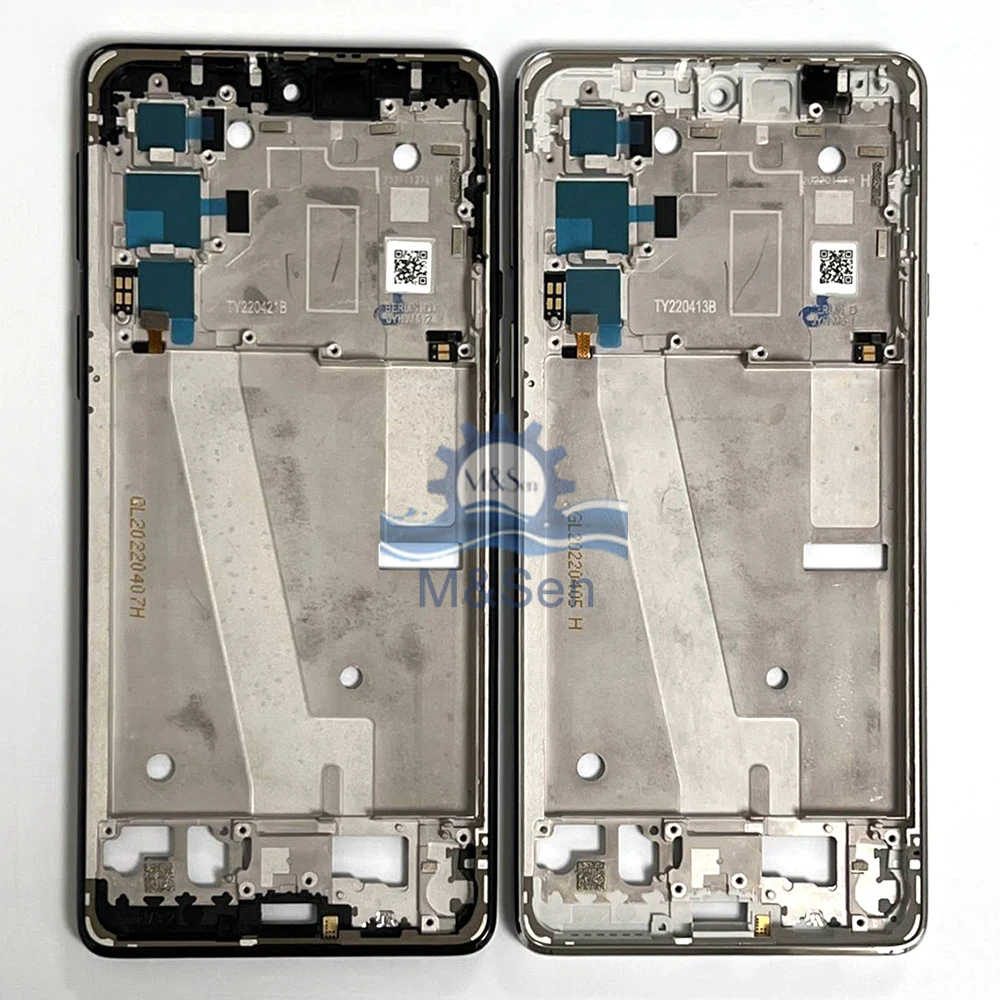 

Original 6.7" For Motorola Edge 20 XT2143-1 Front Frame Bezel +Middle Frame Housing For Moto Edge 20 Edge20