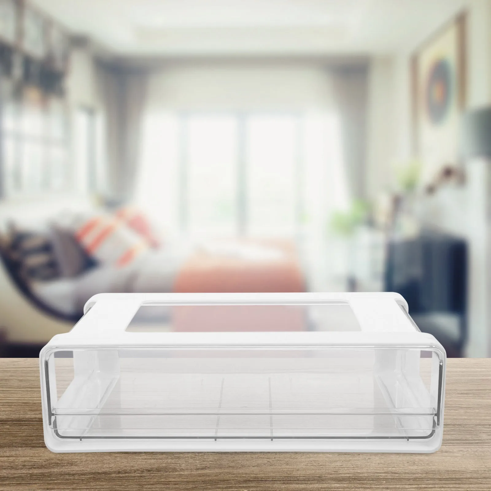 

Under Desk Drawer Storage Organizer Hidden Desktop Box For Stationery Office Supplies Home School Large Capacity Plastic