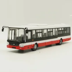 Paint Flaws 1:43 Scale Autobus SOR-NB12 SOR NB12 MHD Praha Retro Plastic Bus Car Model Collection Display Toy Gifts Souvenir