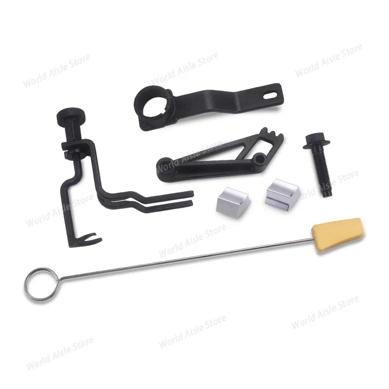 For Ford Valve Spring Compressor, Crankshaft Positioning Tool, Cam Phaser Holding Tool and Timing Chain Locking Tool