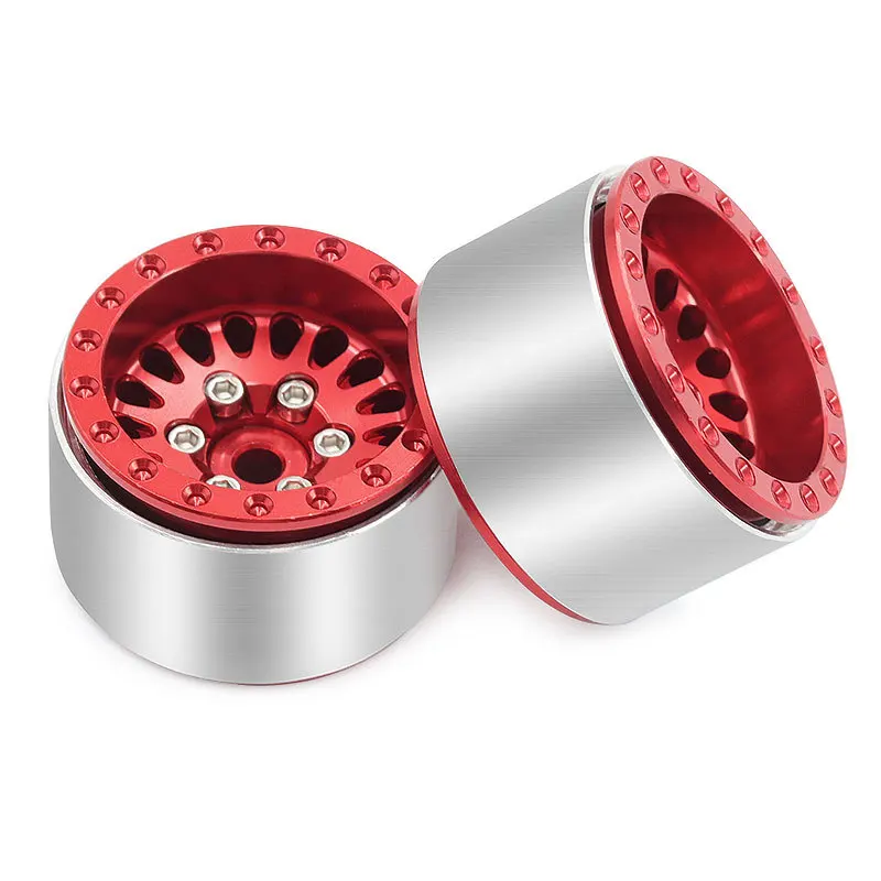 1/18 TRX4M Hub1/24 SCX24 AX24 1.0Hub Rock Crawler Piasta koła ze stopu aluminiumD275