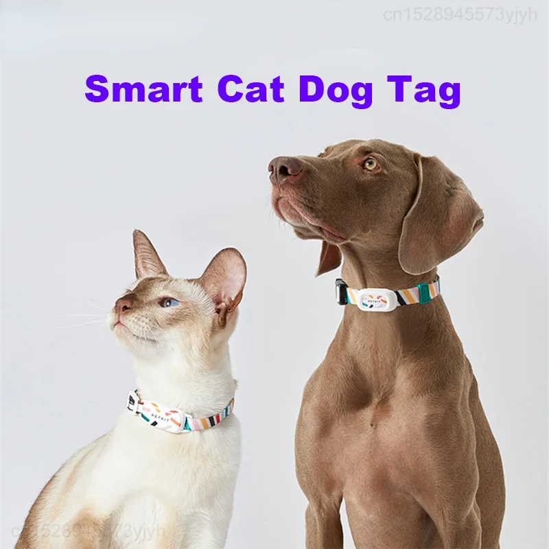 Youpin PETKIT Smart Personalisierte Hund Katze Halsbänder einstellbare Weiche Nylon Wasserdichte Welpen Kragen Tags Pet Zubehör APP Control