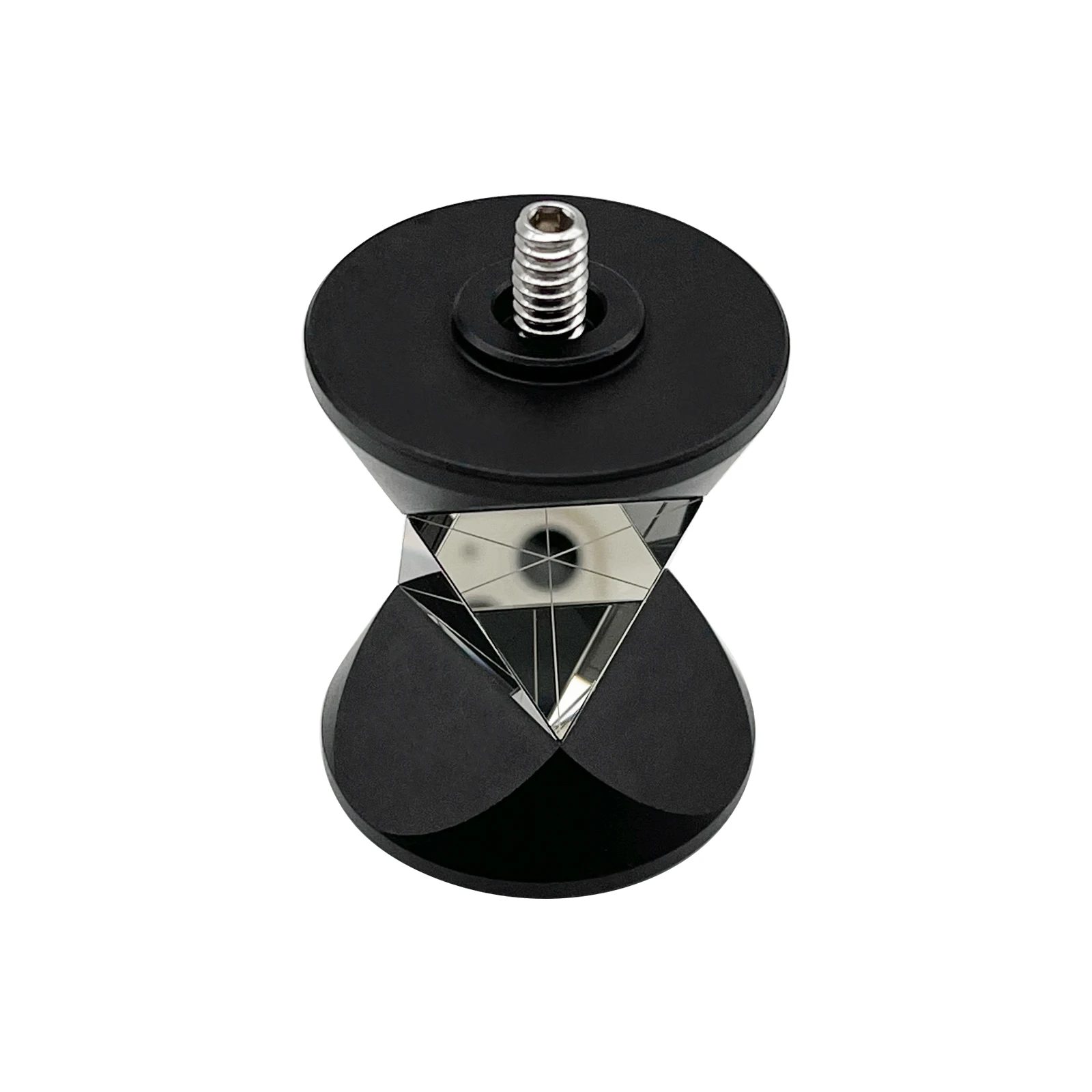 360 Graden Miniprisma Voor Leica Total Station Vervangen Grz101 Door 1/4 Draad Survey Prisma Zilver