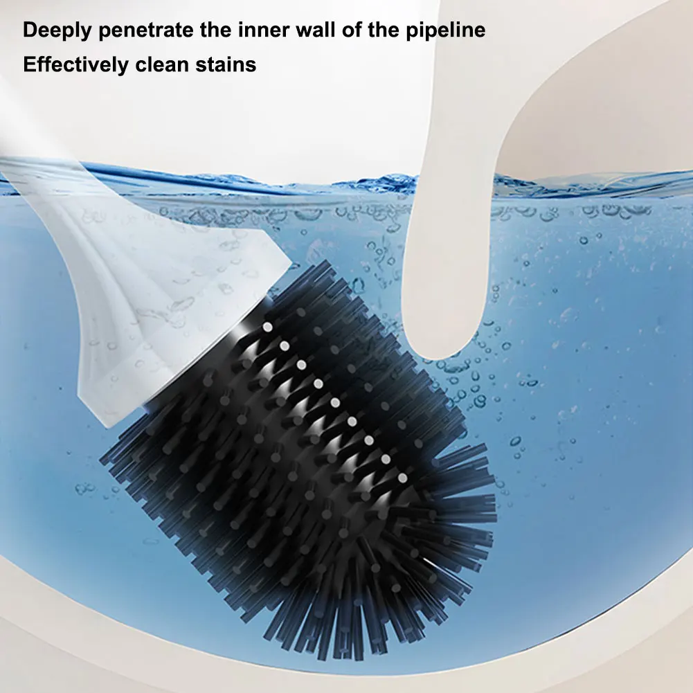 

Электрическая щетка для унитаза и набор держателей, перезаряжаемая щетка для унитаза, силиконовый очиститель чаши для прицепов на колесах, небольших ванных комнат