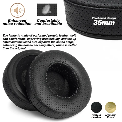 Imagen 2 del producto Almohadillas para auriculares OneOdio Studio PR0 10/H/30/50/C/M Monitor 60 almohadillas de repuesto auriculares tela de malla cubiertas de memoria esponja