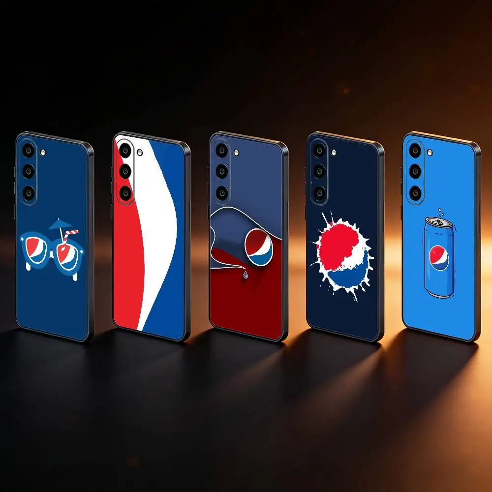 

Drinks P-Pepsi Phone Case For Samsung Galaxy A73,A72,A71,A70,A53,A52,A51,Others Soft Black Cover