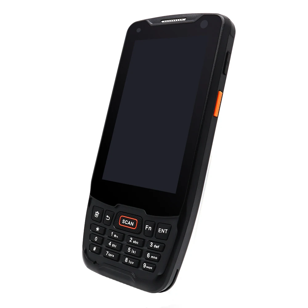 Waterproof 4Inch PDA Android 9 1D 2D Barcode Scanner NFC Rugged Handheld 4G Mobile Tablet Feature PDAS