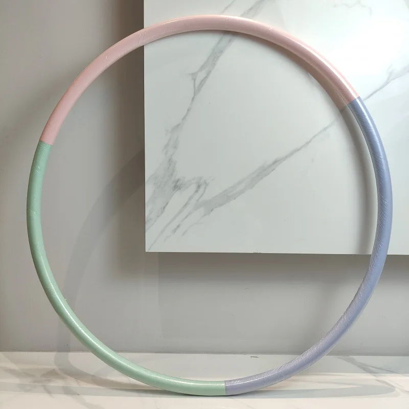 Light Soft Sponge Exercise Hoop for Adult Teen Parent-child Beginner Slim Waist Portable Fitness Sport Hoops Home Workout