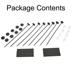 Ties Straps Plastic Ties Straps Plastic Ties Straps Radiator Fan Radiator Fans & Kit Cars Universal 2 Set Car Electric