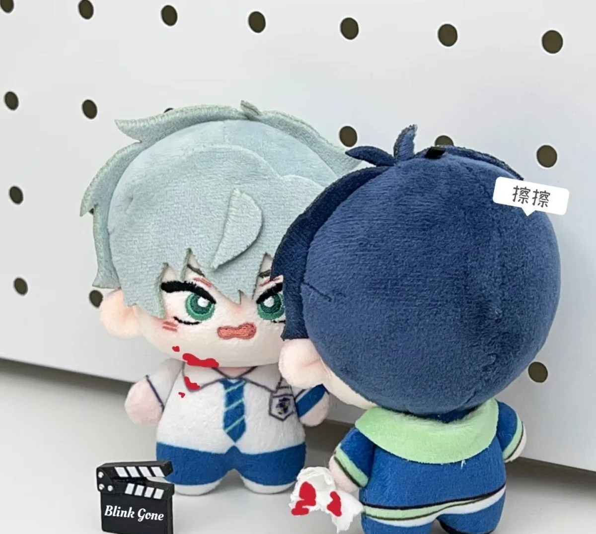 10 cm Anime ALIEN STAGE Ivan jusqu'à la mascotte Cosplay accessoires en peluche sac à dos porte-clés pendentif porte-clés chaîne Fans cadeaux d'anniversaire