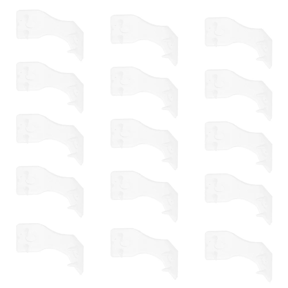

30pcs Plastic Clasps Bandage Fixing Holder Wraps Clips Fastener Buckle Clamps Kit for Emergency Accessories Hospital Outdoor