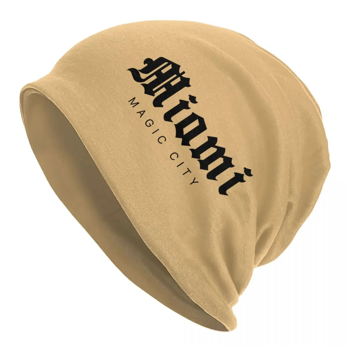 

Шапки с логотипом MIAMI на заказ, шапки унисекс, зимняя теплая вязаная шапка для женщин и мужчин, модные шапки для взрослых, уличная лыжная шапка