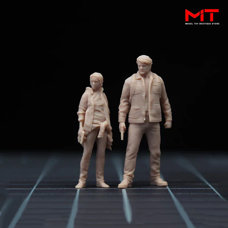 الجندي جويل وألي المشهد الدعائم ، الدعائم مصغرة غير مصبوغ ، أرقام الطباعة ثلاثية الأبعاد ، نموذج للسيارات الرمال ، اللعب الديكور ، 1/64 ، 1/43