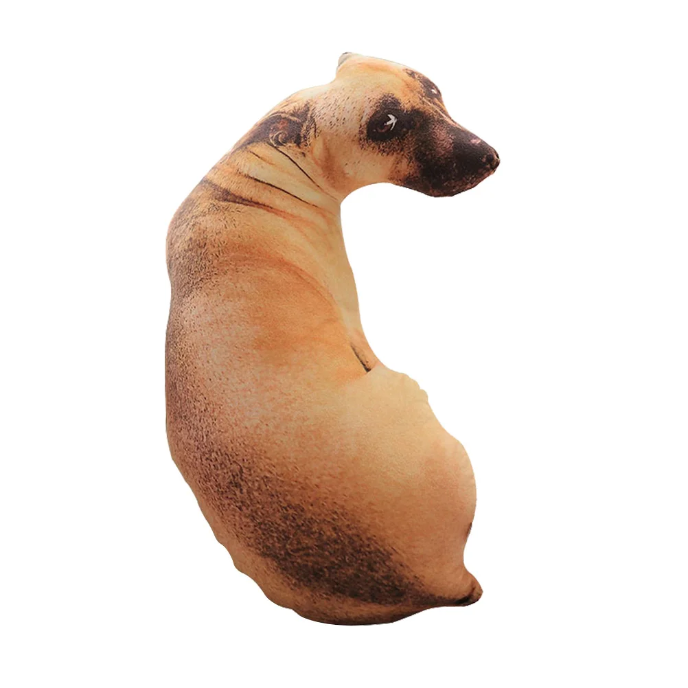 

50Cm 3D Simulation Dog Pillow Cushion For Sofa Bed Car Home Decor Hugging Pillow Adult Kids Stereo Design High Quality Pp Cotton