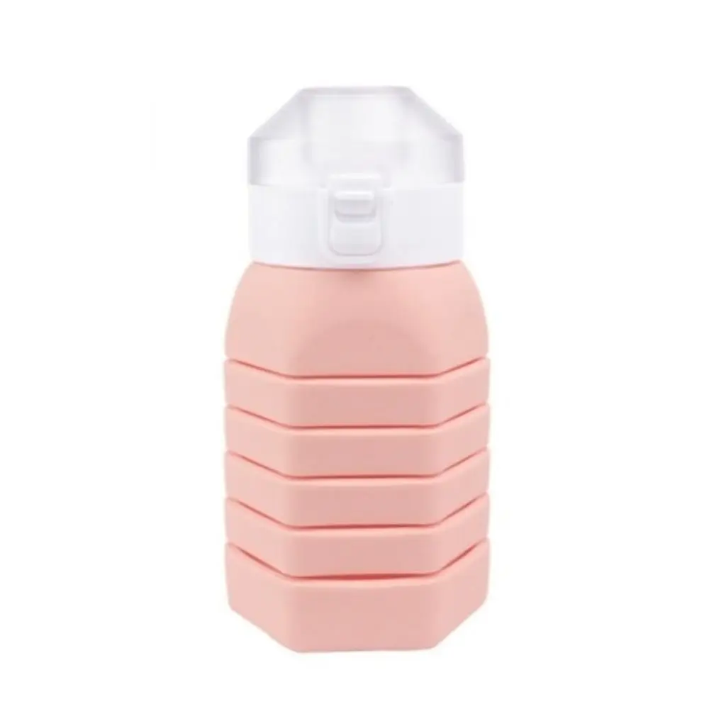 

Large-capacity Outdoor Sports Water Bottle 350-650ML Leak Proof Collapsible Sport Bottle Creative Retractable