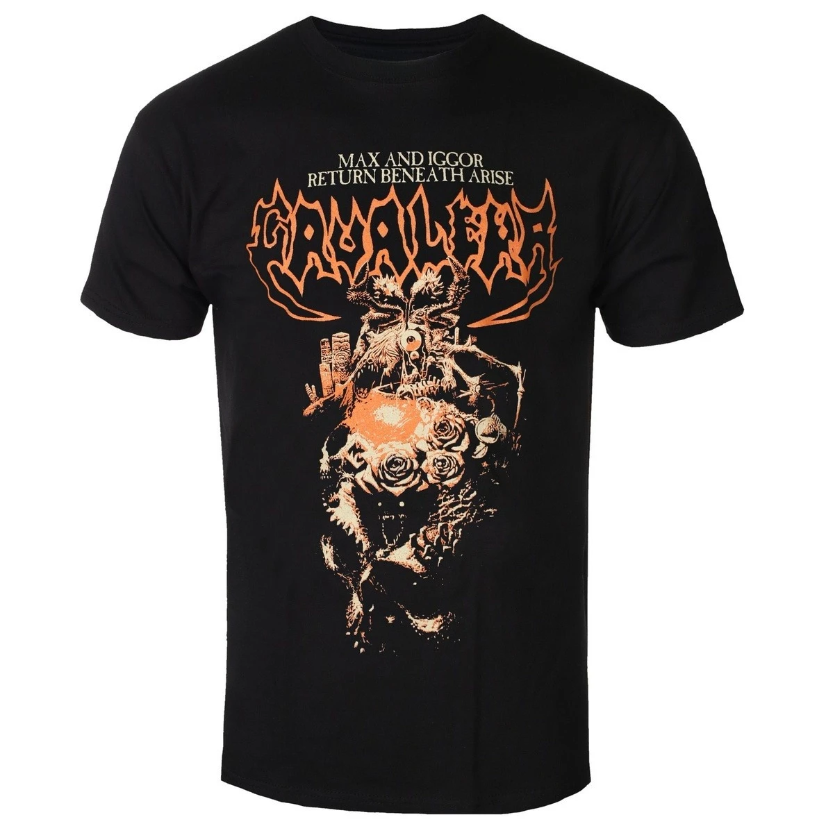 Camiseta de algodón con estampado de Cavalera Conspiracy Max & Igor Return, camiseta de manga corta unisex de la banda brasileña de Thrash Metal