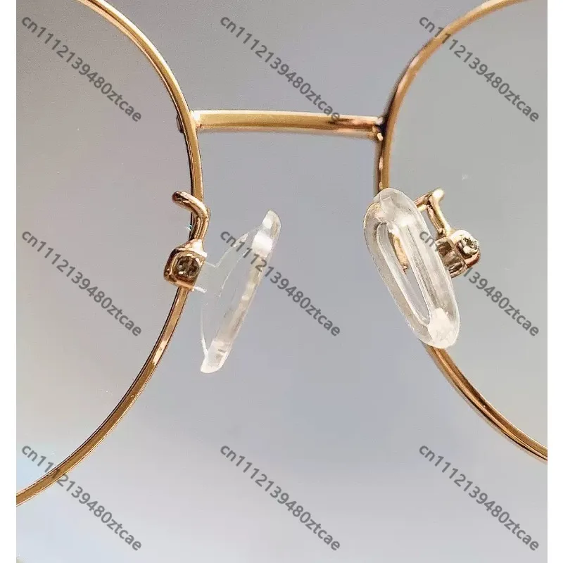 Elastic Screw‑Mount Nose Pads No Pressure‑Mark Cushion Support Leaves Replacement Accessories For Eyeglass Spectacle Frame