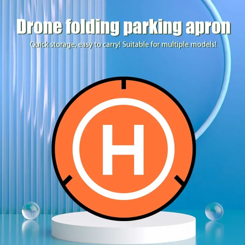 Drone Quadcopters Accessories Universal 55cm Foldable Landing Pad RC Dron Mat Quadcopter Parking Apron Apron Pad view 3