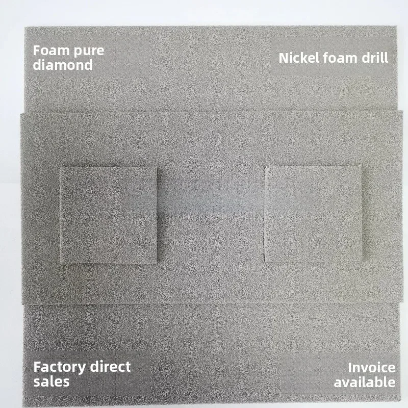 Custom 0.2mm to 2mm Porous Foam Pure Cobalt Nickel Cobalt Alloy Foam For Battery Electrode Laboratory Experiment