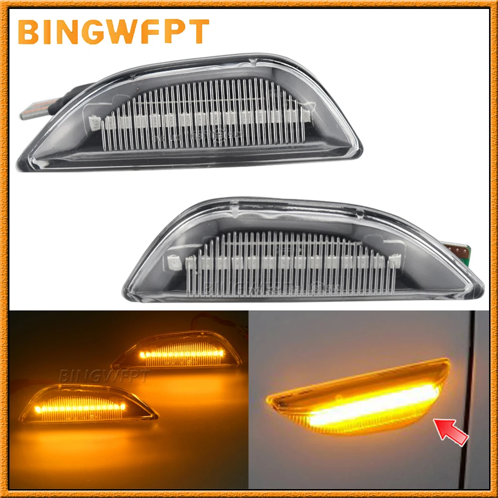 

LED Dynamic Side Marker Turn Signal Light Fender Marker Lamp For Opel Mokka X 2012-2016 For Chevrolet Trax 2013-2019