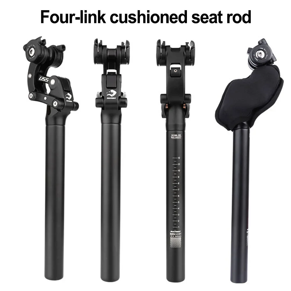 

Seatpost Suspension Dropper Mtb 27 2 Bicycle Seat Post Hanging Saddle Tube 31.6 With Shock Absorber Saddle Mountain Bike