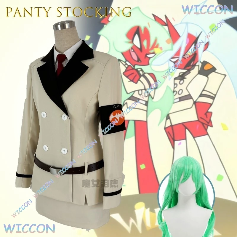 bas-de-culotte-avec-porte-jarretelles-genouilleres-uniforme-sombre-costume-de-cosplay-pour-sœur-demons-anime-gothique-lolita-fete-d'halloween