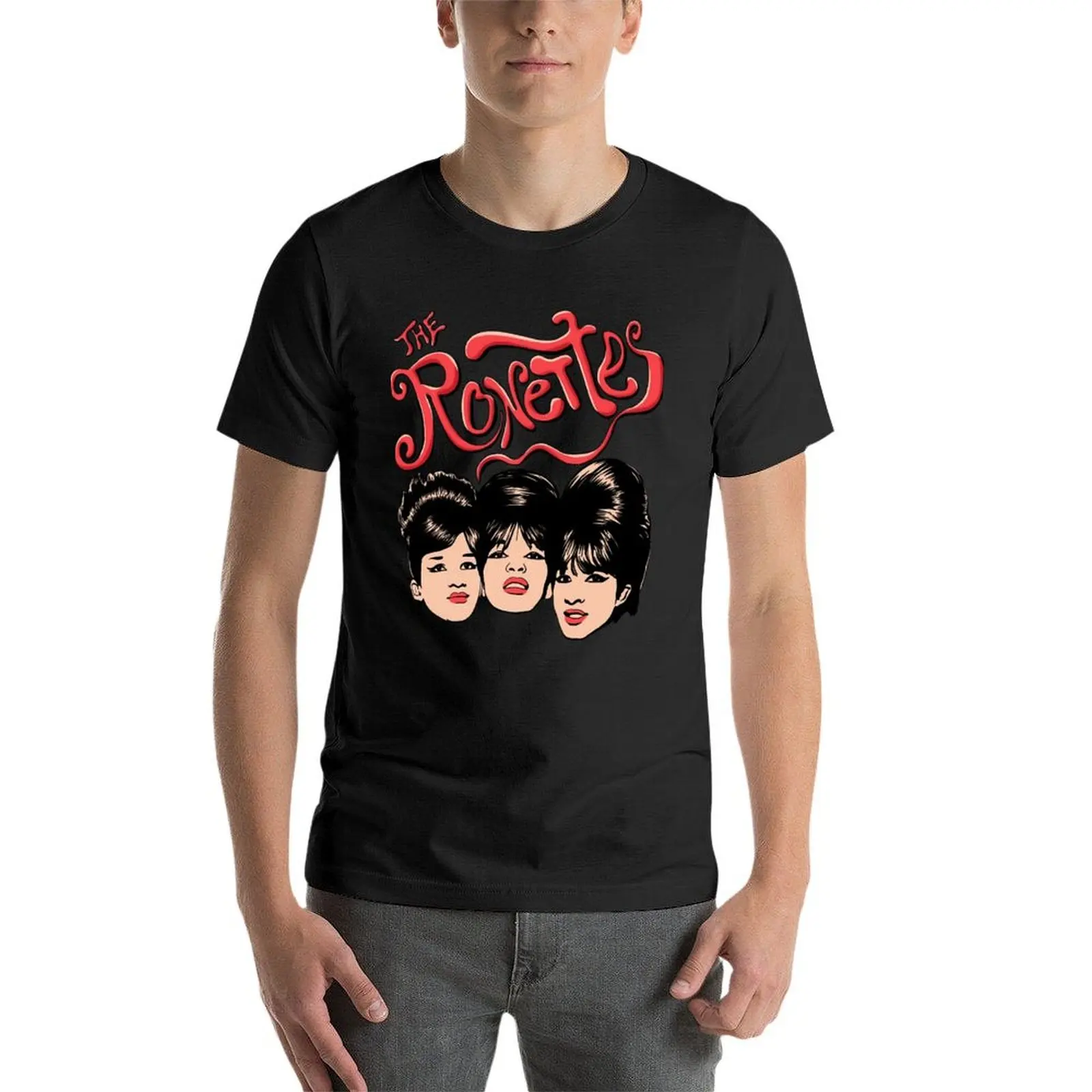 The Ronettes T-Shirt sports fans boys animal print vintage clothes workout shirts for men image 4