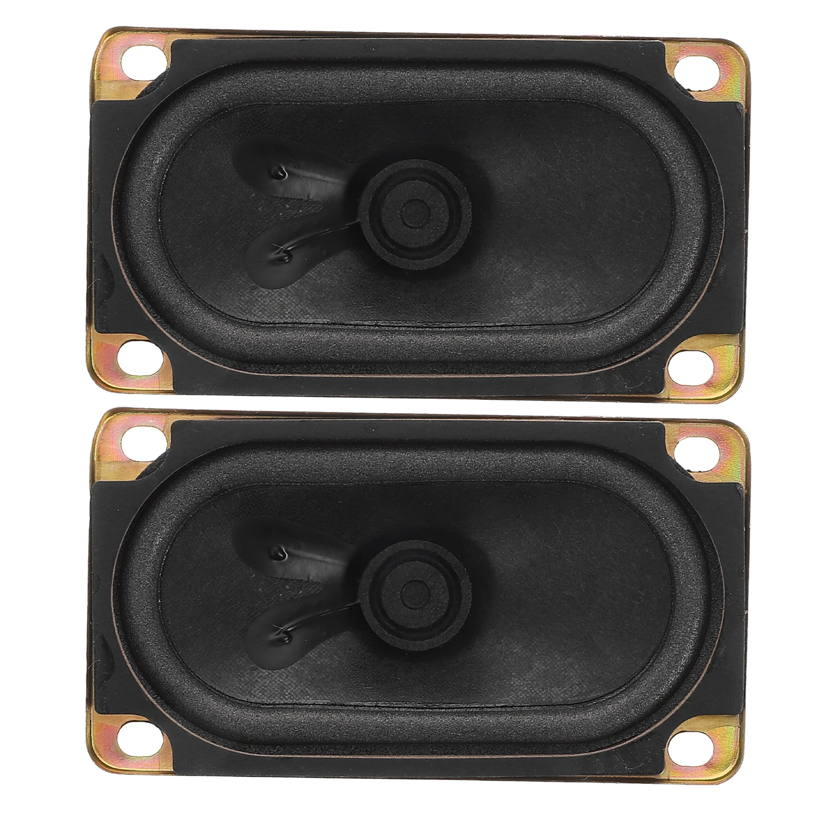 

2pcs High Sensitivity Audio Driver Replacement Parts For Home Stereo Sound Box Diy Loudspeaker Components Compatible With Tvs
