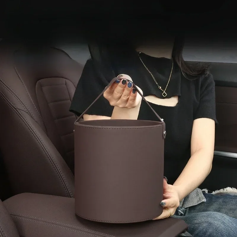 

Car Mounted Garbage Bin Interior Storage Bag Storage Box Storage Box Interior Decoration Accessories