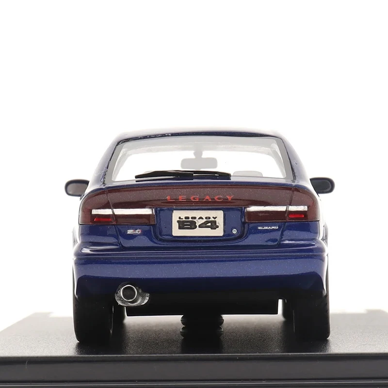 1:43 Hi-Story Modello in resina per auto Subaru Legacy B4 RSK 2001 Simulazione ad alto dettaglio Display da collezione Giocattolo regalo