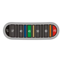 0-70 ℃ kubek czajnik płynny urządzenie do pomiaru temperatury woda mleczna kawa termometr do żywności odbarwienie naklejka do domowej kuchni