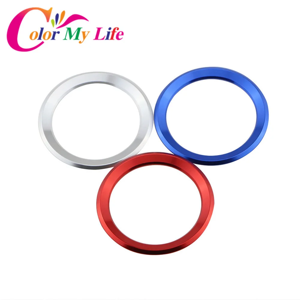 Car Styling Decoration Ring Steering Wheel Circle Sticker for BMW M3 M5 E36 E46 E60 E90 E92 X1 F48 X3 X5 X6