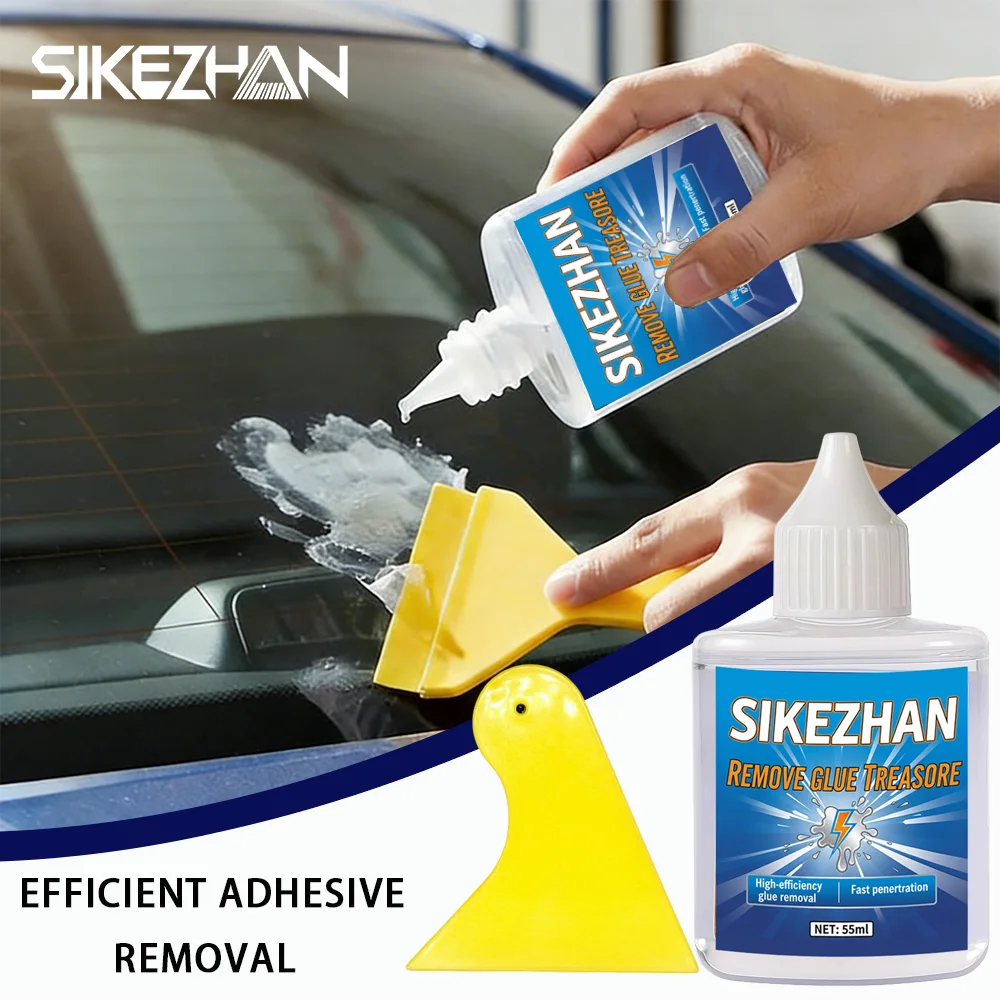Automotive Glue Remover – Quick Clean, Traceless, Safe on Paint, Remove Sticker & Tape Residue From Body/Glass/Plastic