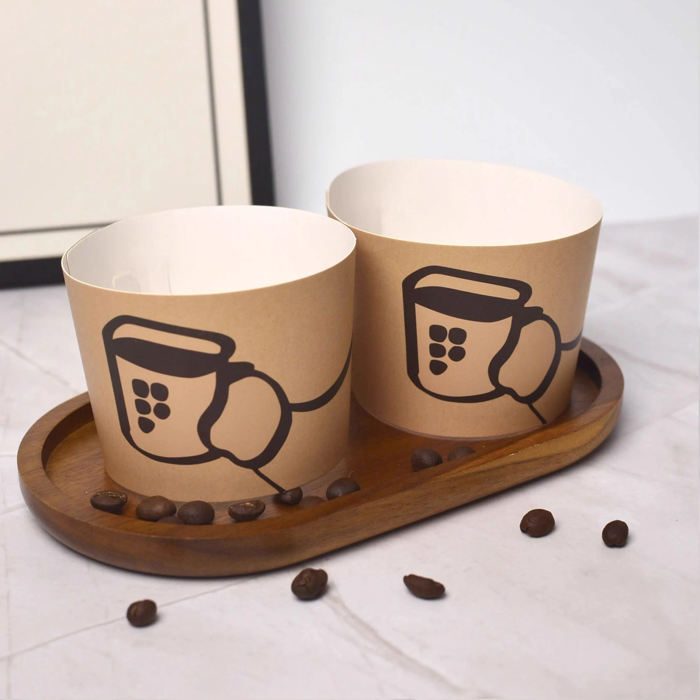 Ochraniacz na kubek z tektury – Lemon Tea Coffee recenzja i cena