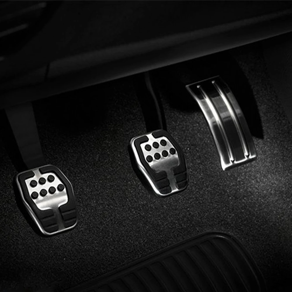 Car Foot Pedals for Ford Focus C170 2005~2016 Rest Brake Accelerator Stainless Steel No Drilling Alloy Covers Interior Acessorie